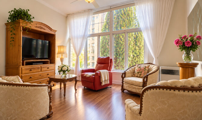 1 et demi, Manoir Drummond, Drummondville